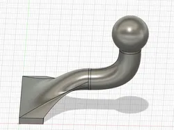 Passat B8 Phone Holder Ball Head 17mm - Free 3D Print Model
