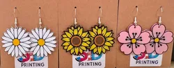 Petal Pop Collection - flower earrings - Free 3D Print Model