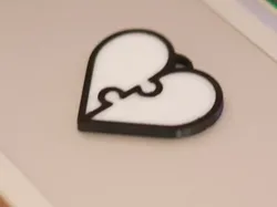 Puzzle Heart - Free 3D Print Model