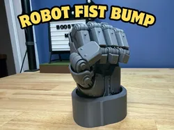 Robot Fist Bump - Free 3D Print Model