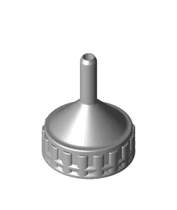 38mm Bottle Cap with Spout for standard chemical bottle