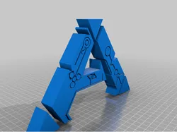 Ark Survival Evolved hollow logo for leds
