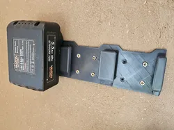 Battery Wall Mount (Makita and similar) - Free 3D Print Model