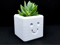 Happy Planter / 3D printed planter - Free 3D Print Model