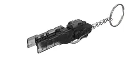 Keychain - Winston Tesla Cannon - Overwatch - Printable - STL  3D print model