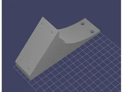 Loxone Air speed meter mount 45°