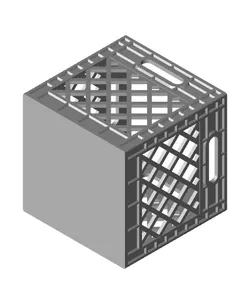 Support Free Milk Crate