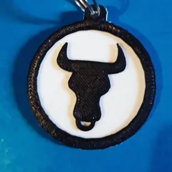 Taurus Keychain