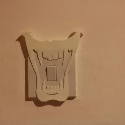 Teeth Light switch cover