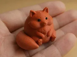 Chubby Fox - Free 3D Print Model