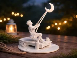 Dreamy boy - Free 3D Print Model