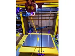 Dual GT2 Belt Driven Z Axis for Hypercube