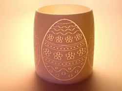 Easter Egg Tealight Holder - Free 3D Print Model