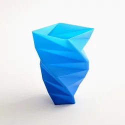 Facet Spiral Vase