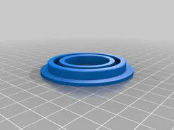 Flanged Parametric Bearing using Airsoft Pellets