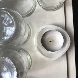 "Melted" Tea Light Holder