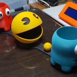 Pac-Man & Ghosts planters (multicolor)