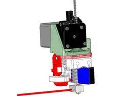 Titan Extruder Mount for Scalar XL Premium / Scalar L / Scalar S 3D printers