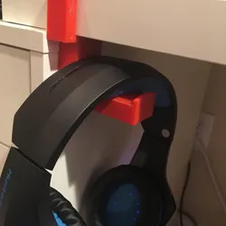 under-desk headphone holder