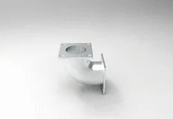 Angle Pipe With Square Flange