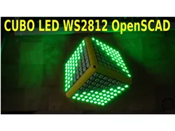 CUBE LED with Neopixel Matrix panels WS2812.