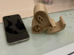 Heart phone holder - Free 3D Print Model