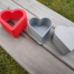 Heart shaped lid for the Custom Heart Box