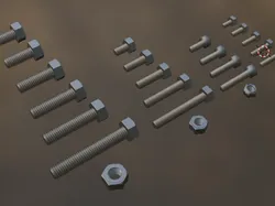 M4, M5, M6, M8 screws