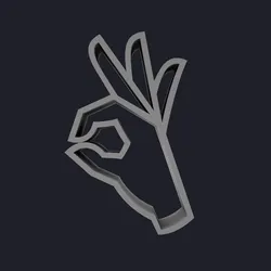 OK gesture 3D MODEL