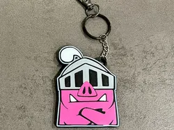Pig Warrior inspired by Clash Royale keychain - Free 3D Print Model