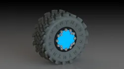 Robot Metal Wheel 130mm [Modified]