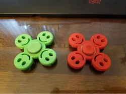 Small Happy Face Fidget Spinner
