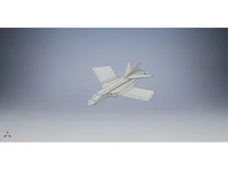 Swept wing jet