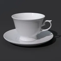 Teacup 3D Model