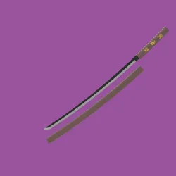 Toyako Bokutō | Gintama | 3D Printable Wooden Sword