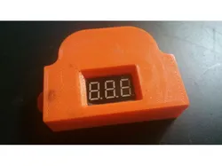 USB Volt Meter/Charger Mounting Case