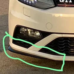 Volkswagen Polo Gti Bumper Corner Bakelite