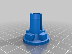 Conical burr interface for Nuvita manual coffee grinder