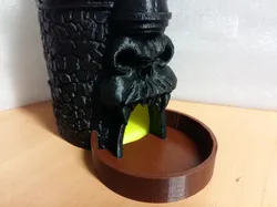 Dice receiver for GraySkull Dice Tower