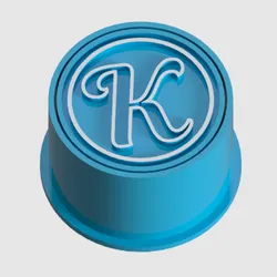 ejector for brigadeiros and sweets - Letter K