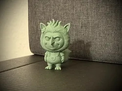 Grurby - the Fluffy Villain - Free 3D Print Model