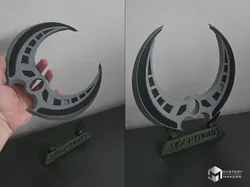 Moonknight Armored Crescent Darts - Free 3D Print Model