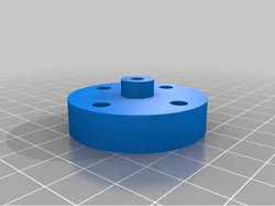 Propeller drilling guide for DLE 60 Twin