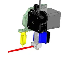 Scalar - BLTouch + E3D Titan mount for E3D V6 hot ends