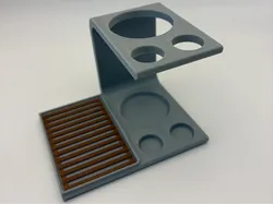 Toothbrush Holder with Tray - Free 3D Print Model