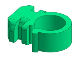 Twist-in 20x20 Extrusion Wire Holder