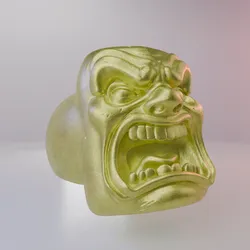 Anger Ring - Angry Ring - Angry Face Ring - Angry Ring