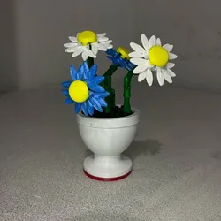 Build a Daisy Flower - LEGO Inspired
