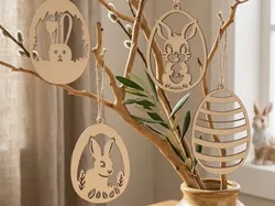 Easter Ornament Set - Nested Bunnies e Eggs ostern - Free 3D Print Model