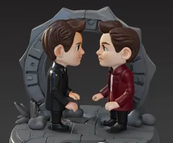 Jensen Ackles Confession Scene Diorama - 3D Printable Supernatural Fan Art